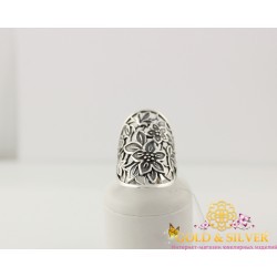 Жіноча каблучка срібна "Весна" 1491к Gold & Silver, Украина